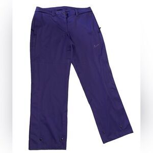 Nike Golf Wm’s Sz Lrg Purple Storm Fit 10 Waterproof Golf Pants